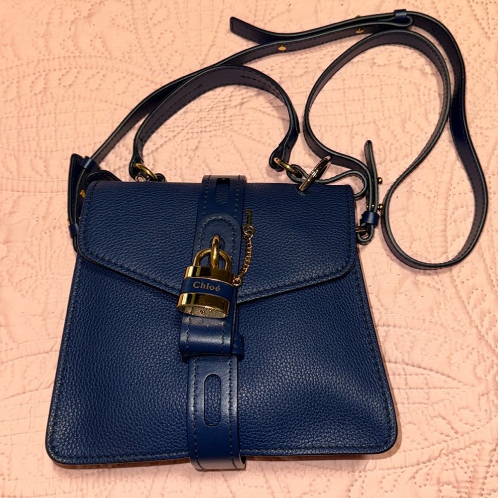 Authentic Chloe top handle crossbody bag